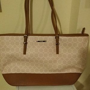 Nine West tote.  Only worn once.